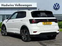 Used VW T-Cross R-line 115 HP (84 kW) 2019 White SUV