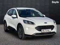 Used Ford Kuga Titanium 150 HP (110 kW) 2020 White SUV