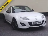 Used Mazda MX5 160 HP (117 kW) 2013 White Cabriolet