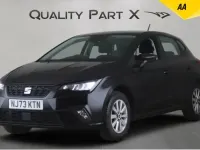 Usado Seat Ibiza SE 2023 Negro Utilitario