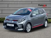 Used Kia Picanto GT-Line S 99 HP (72 kW) 2021 Grey Hatchback