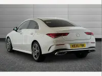 Used Mercedes CLA220 AMG Line Premium Plus 187 HP (137 kW) 2020 White Coupe