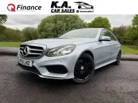 Used Mercedes E220 AMG 2013 Silver Sedan