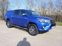 Used Toyota HiLux 150 HP (110 kW) 2017 Blue Pickup