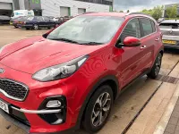 Used Kia Sportage 134 HP (98 kW) 2020 Red SUV