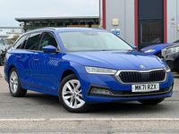 Used Skoda Octavia SE L 116 HP (85 kW) 2021 Blue Estate