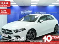 Used Mercedes A200 Executive 160 HP (117 kW) 2018 White Hatchback