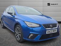 Used Seat Ibiza XCELLENCE 94 HP (69 kW) 2022 Blue Hatchback