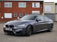 Usado BMW M4 Performance 2015 Gris Coupe