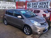 Used Nissan Note N-TEC 110 HP (80 kW) 2010 Beige Hatchback