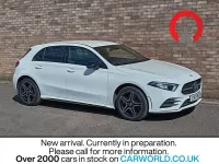 Used Mercedes A250 Executive 218 HP (160 kW) 2021 White Hatchback