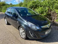 Used Vauxhall Corsa Excite 2014 Black Hatchback