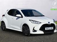 Used Toyota Yaris Hybrid Design 2022 White Hatchback