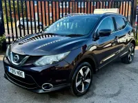 Used Nissan Qashqai N-TEC 163 HP (119 kW) 2015 Black SUV