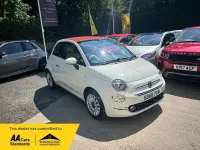 Used Fiat 500C Lounge 2016 White Cabriolet