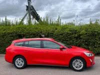 Used Ford Focus Titanium 2019 Red Estate