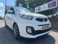 Used Kia Picanto 68 HP (50 kW) 2012 White Hatchback