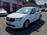 Used Dacia Sandero Ambiance 2016 White Hatchback