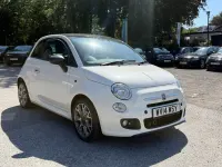 Used Fiat 500C S 2014 White Cabriolet