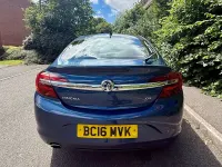 Used Vauxhall Insignia 170 HP (125 kW) 2016 Blue Hatchback