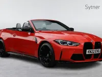Used BMW M4 Cabriolet Competition Edition 503 HP (369 kW) 2022 Red Cabriolet