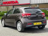 Used Kia Rio 2017 Brown Hatchback