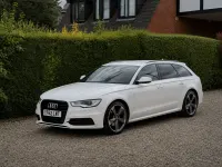 Used Audi A6 Black Edition 2013 White Estate