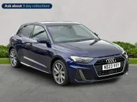 Used Audi A1 Sportback S-Line 110 HP (80 kW) 2023 Blue Hatchback