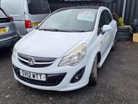 Used Vauxhall Corsa Edition 2012 White Hatchback