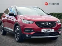 Used Vauxhall Grandland X Edition 130 HP (95 kW) 2021 Red SUV