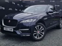 Used Jaguar F-Pace R-Sport 180 HP (132 kW) 2017 Blue SUV