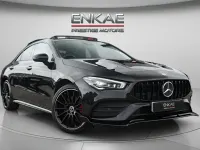 Used Mercedes CLA250e AMG line 2023 Black Coupe
