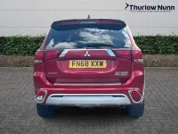 Used Mitsubishi Outlander P-HEV 177 HP (130 kW) 2018 Red Estate