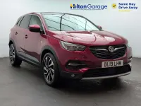 Used Vauxhall Grandland X Elite 130 HP (95 kW) 2019 Red SUV