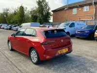 Used Vauxhall Astra Design Edition 130 HP (95 kW) 2023 Red Hatchback