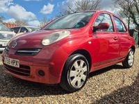 Used Nissan Micra SE 80 HP (58 kW) 2005 Red Hatchback