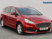 Used Ford S-MAX Titanium 150 HP (110 kW) 2020 Red MPV