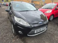 Used Ford Fiesta Zetec 82 HP (60 kW) 2008 Black Hatchback