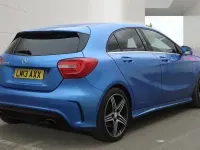 Used Mercedes A250 AMG 2013 Blue Hatchback