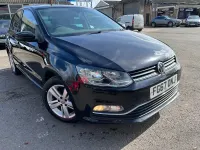 Used VW Polo Edition 90 HP (66 kW) 2017 Black Hatchback