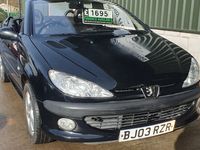 used Peugeot 206 CC Coupe S 1.6