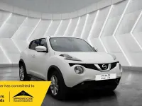 Used Nissan Juke N-Connecta 117 HP (86 kW) 2016 White SUV
