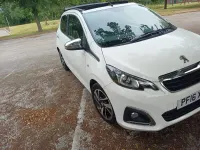 Used Peugeot 108 Allure 82 HP (60 kW) 2016 White Hatchback