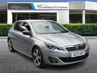 Used Peugeot 308 GT-line 130 HP (95 kW) 2017 Grey Hatchback