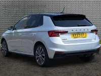 Used Skoda 110 R Monte Carlo 81 HP (59 kW) 2023 Brilliant silver metallic body / black magic pearl effect roof Hatchback