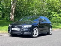 Usado Audi A3 S-Line 150 HP (110 kW) 2019 Preto Sedan