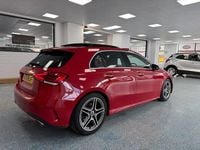 Used Mercedes A200 AMG line 163 HP (119 kW) 2019 Red Hatchback