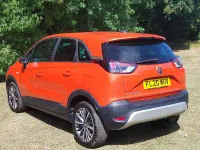 Used Vauxhall Crossland X Elite 129 HP (94 kW) 2020 Orange SUV