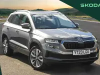 Gebraucht Skoda Karoq SE L 150 PS (110 kW) 2023 Grau SUV