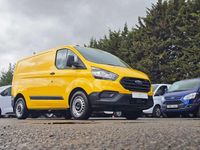 Used Ford Transit Custom 130 HP (95 kW) 2022 Yellow Van